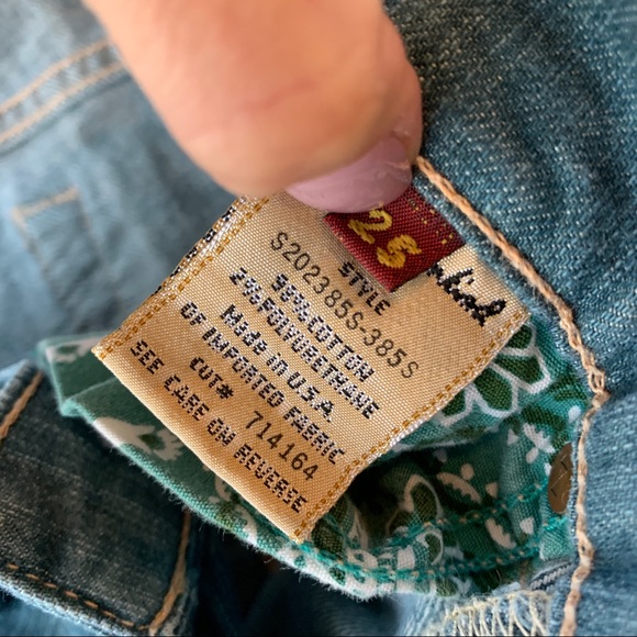 7 for all Mankind denim Bermuda shorts - Picture 3 of 7